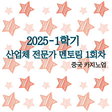 2025학년 1학기 산업체 전문가 특강 프로그램 1회차(중국 카지노 산업 현황) _ GKL 김동우 강사님